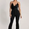 QNG Zendaya Highwaisted Flare Pants - Black