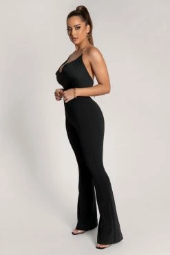 QNG Zendaya Highwaisted Flare Pants - Black 16 QNG Zendaya Highwaisted Flare Pants - Black