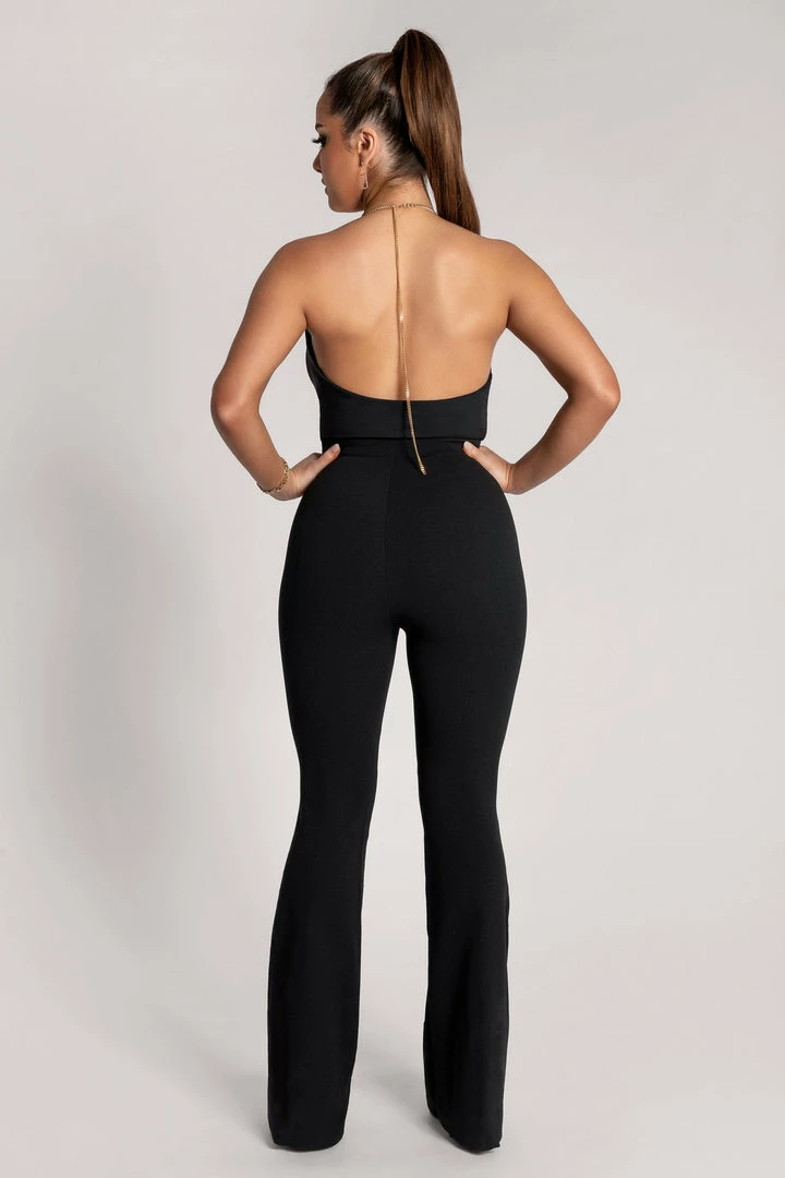 QNG Zendaya Highwaisted Flare Pants - Black 5 QNG Zendaya Highwaisted Flare Pants - Black