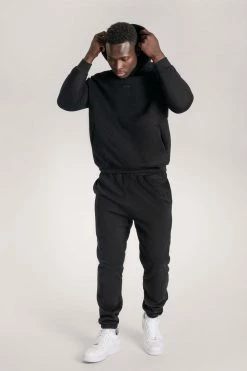 QNG Charlie Unisex Cosy Jogger - Black 35 QNG Charlie Unisex Cosy Jogger - Black