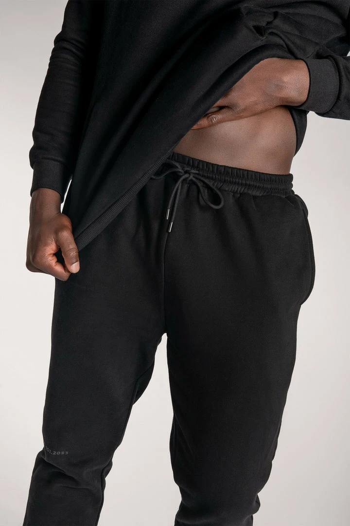 QNG Charlie Unisex Cosy Jogger - Black 9 QNG Charlie Unisex Cosy Jogger - Black