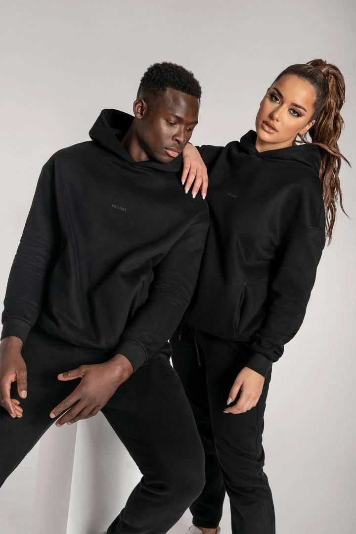 QNG Charlie Unisex Cosy Jogger - Black 8 QNG Charlie Unisex Cosy Jogger - Black