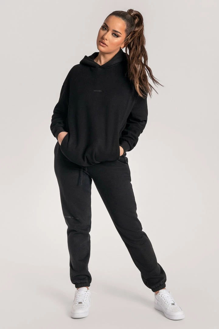 QNG Charlie Unisex Cosy Jogger - Black 16 QNG Charlie Unisex Cosy Jogger - Black