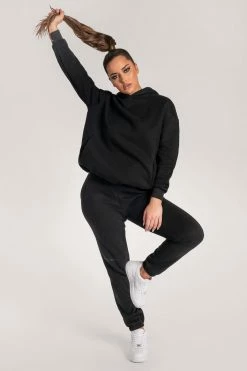 QNG Charlie Unisex Cosy Jogger - Black 43 QNG Charlie Unisex Cosy Jogger - Black