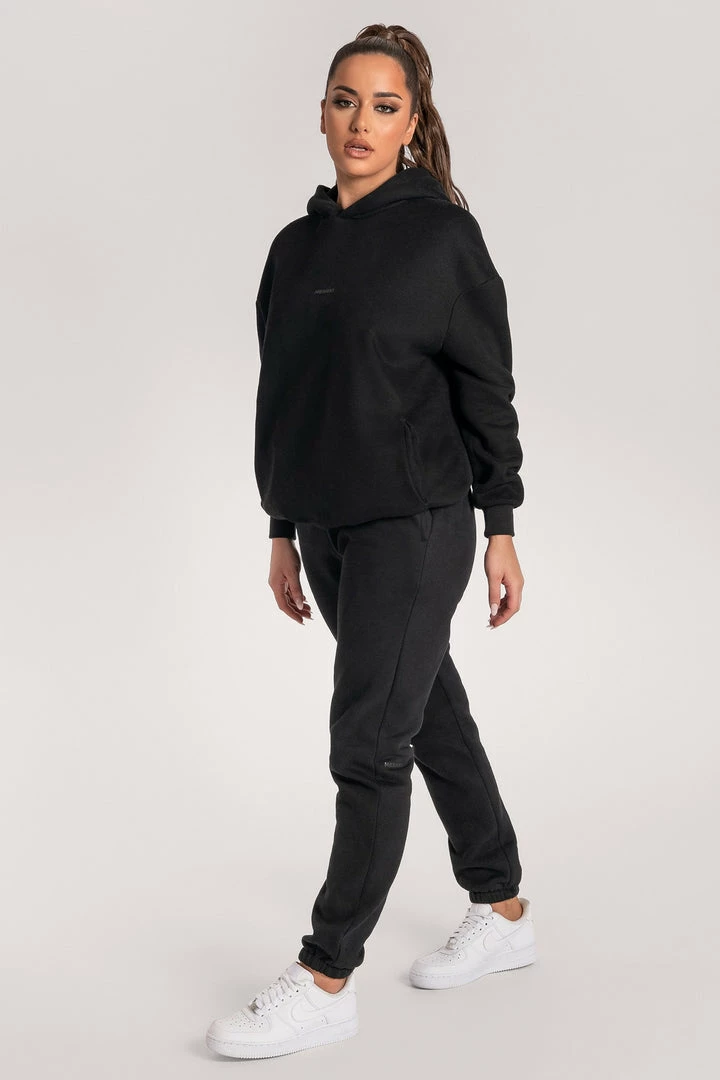 QNG Charlie Unisex Cosy Jogger - Black 22 QNG Charlie Unisex Cosy Jogger - Black