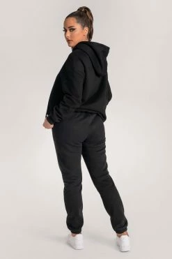 QNG Charlie Unisex Cosy Jogger - Black 39 QNG Charlie Unisex Cosy Jogger - Black