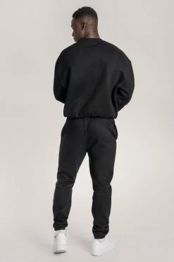 QNG Two Piece Sets Max Unisex Crew Neck Cosy Sweater - Black 24 QNG Two Piece Sets Max Unisex Crew Neck Cosy Sweater - Black