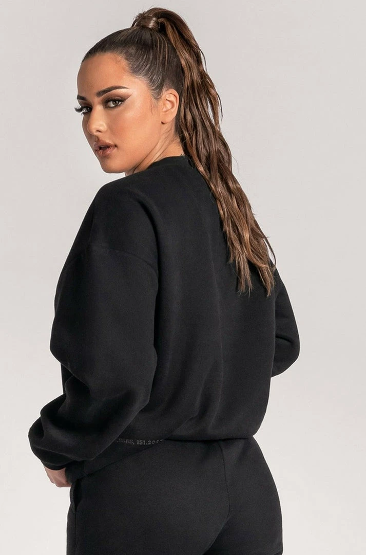 QNG Two Piece Sets Max Unisex Crew Neck Cosy Sweater - Black 14 QNG Two Piece Sets Max Unisex Crew Neck Cosy Sweater - Black