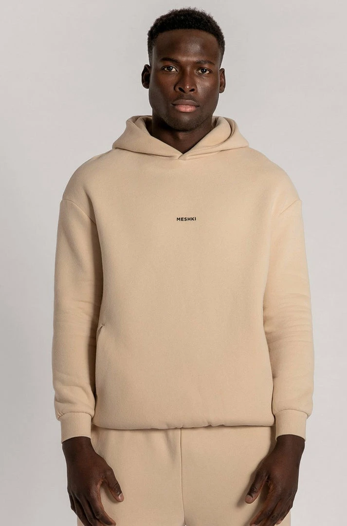 QNG Two Piece Sets Bay Unisex Oversized Cosy Hoodie - Oatmeal 8 QNG Two Piece Sets Bay Unisex Oversized Cosy Hoodie - Oatmeal