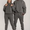 QNG Charlie Unisex Cosy Jogger - Charcoal