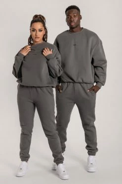 QNG Charlie Unisex Cosy Jogger - Charcoal