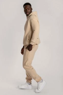 QNG Two Piece Sets Bay Unisex Oversized Cosy Hoodie - Oatmeal 40 QNG Two Piece Sets Bay Unisex Oversized Cosy Hoodie - Oatmeal