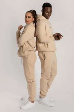 QNG Two Piece Sets Bay Unisex Oversized Cosy Hoodie - Oatmeal 28 QNG Two Piece Sets Bay Unisex Oversized Cosy Hoodie - Oatmeal