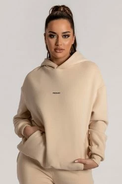 QNG Two Piece Sets Bay Unisex Oversized Cosy Hoodie - Oatmeal 44 QNG Two Piece Sets Bay Unisex Oversized Cosy Hoodie - Oatmeal