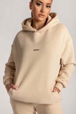 QNG Two Piece Sets Bay Unisex Oversized Cosy Hoodie - Oatmeal 41 QNG Two Piece Sets Bay Unisex Oversized Cosy Hoodie - Oatmeal