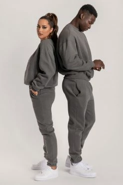 QNG Charlie Unisex Cosy Jogger - Charcoal