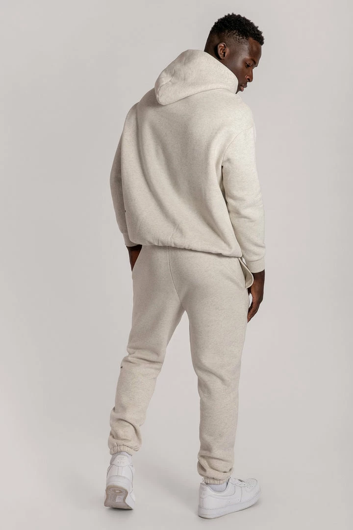 QNG Two Piece Sets Bay Unisex Oversized Cosy Hoodie - Snow Marle 10 QNG Two Piece Sets Bay Unisex Oversized Cosy Hoodie - Snow Marle