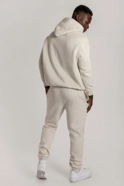 QNG Two Piece Sets Charlie Unisex Cosy Jogger - Snow Marle