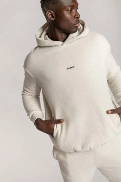 QNG Two Piece Sets Bay Unisex Oversized Cosy Hoodie - Snow Marle 27 QNG Two Piece Sets Bay Unisex Oversized Cosy Hoodie - Snow Marle