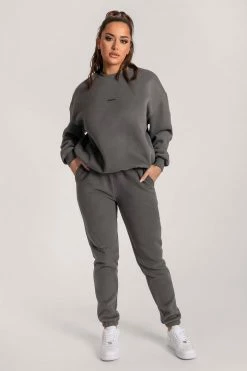 QNG Charlie Unisex Cosy Jogger - Charcoal