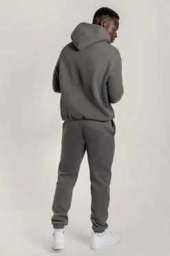 QNG Two Piece Sets Bay Unisex Oversized Cosy Hoodie - Charcoal