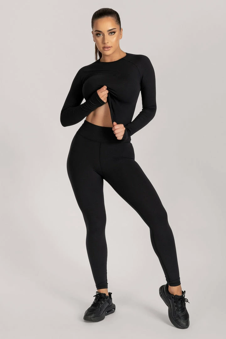 MGH Long Sleeve Tops Venus Long Sleeve Top - Black 8 MGH Long Sleeve Tops Venus Long Sleeve Top - Black