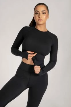 MGH Long Sleeve Tops Venus Long Sleeve Top - Black 22 MGH Long Sleeve Tops Venus Long Sleeve Top - Black