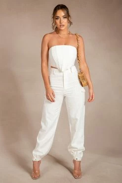 WNT Ziporra Linen Pants - Natural All Bottoms