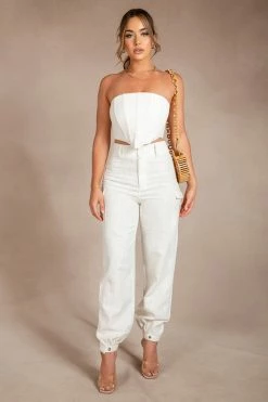 WNT Ziporra Linen Pants - Natural All Bottoms