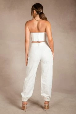 WNT Ziporra Linen Pants - Natural All Bottoms