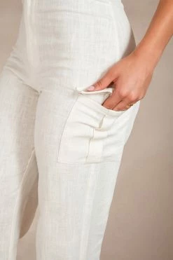 WNT Ziporra Linen Pants - Natural All Bottoms