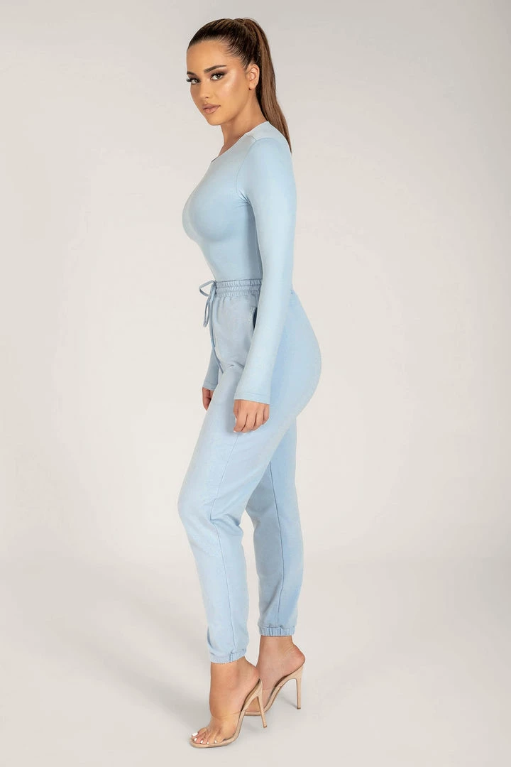 ROM Sylvia Loopback Joggers - Cornflower Blue 5 ROM Sylvia Loopback Joggers - Cornflower Blue