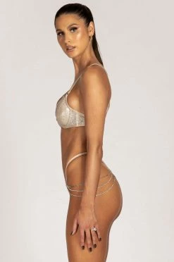 ATX Katie Sparkle Jersey Bra - Champagne 10 ATX Katie Sparkle Jersey Bra - Champagne