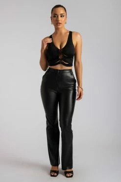 ROM Skylar Triple O-Ring Top - Black Two Piece Sets 10 ROM Skylar Triple O-Ring Top - Black Two Piece Sets