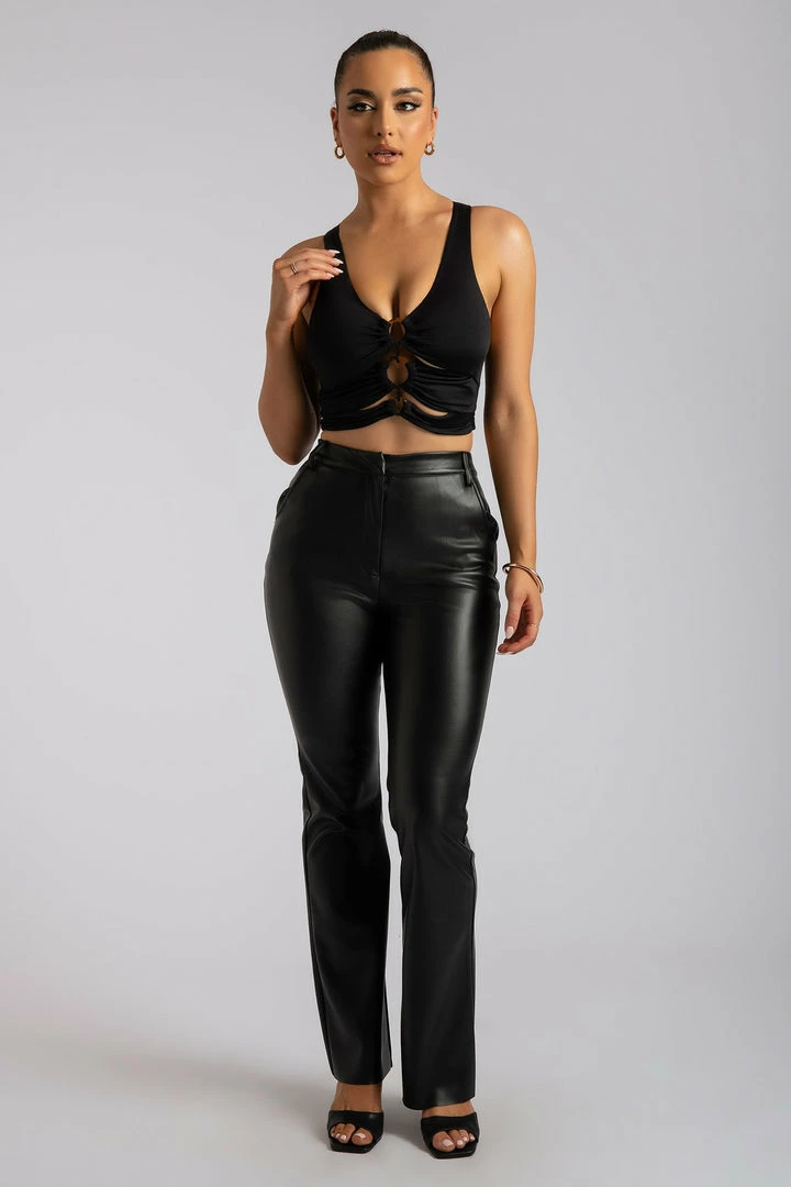 ROM Skylar Triple O-Ring Top - Black Two Piece Sets 3 ROM Skylar Triple O-Ring Top - Black Two Piece Sets