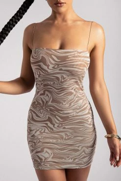 ROM DRESSES Mia Mesh Mini Dress - Retrograde 12 ROM DRESSES Mia Mesh Mini Dress - Retrograde