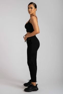 ROM All Bottoms Sylvia Loopback Joggers - Black 16 ROM All Bottoms Sylvia Loopback Joggers - Black