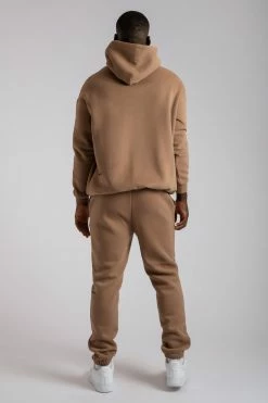 QNG Bay Unisex Oversized Cosy Hoodie - Mocha