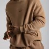QNG Bay Unisex Oversized Cosy Hoodie - Mocha