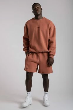 QNG Max Unisex Crew Neck Cosy Sweater - Sienna