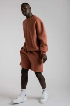 QNG Max Unisex Crew Neck Cosy Sweater - Sienna