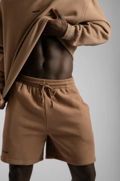 QNG Max Unisex Crew Neck Cosy Sweater - Mocha Two Piece Sets