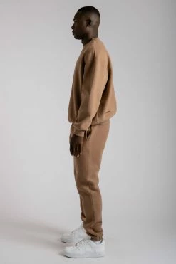 QNG Charlie Unisex Cosy Jogger - Mocha Two Piece Sets