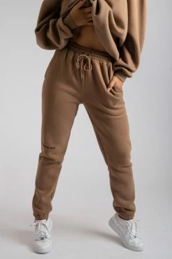 QNG Charlie Unisex Cosy Jogger - Mocha Two Piece Sets
