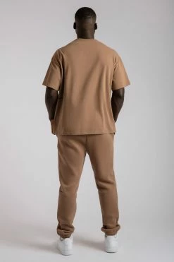 QNG Sloane Unisex Oversized T-Shirt - Mocha 24 QNG Sloane Unisex Oversized T-Shirt - Mocha