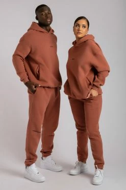 QNG Bay Unisex Oversized Cosy Hoodie - Sienna