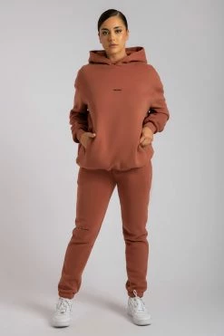 QNG Bay Unisex Oversized Cosy Hoodie - Sienna