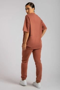 QNG All Bottoms Charlie Unisex Cosy Jogger - Sienna