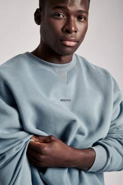 QNG Sweaters & Hoodies Max Unisex Crew Neck Cosy Sweater - Steel Blue 29 QNG Sweaters & Hoodies Max Unisex Crew Neck Cosy Sweater - Steel Blue