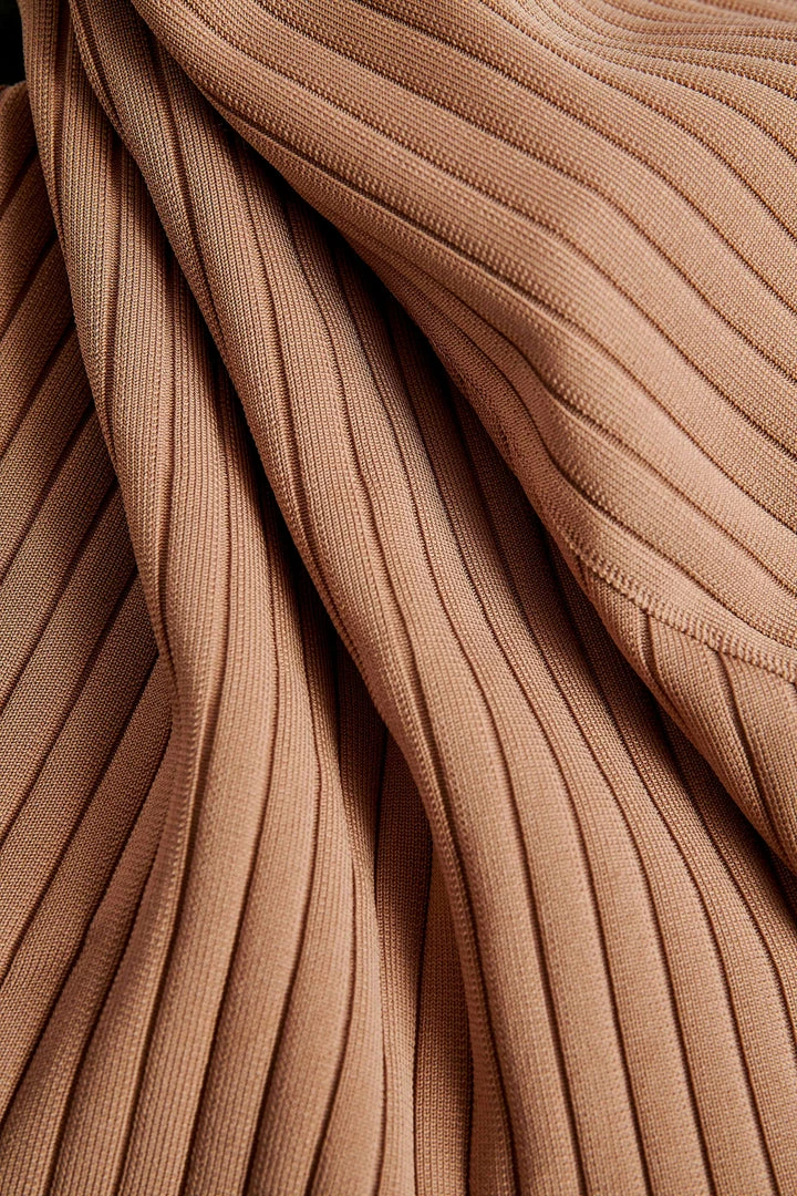 VNC DRESSES Lauryn Halter Mini Bandage Dress- Nude 12 VNC DRESSES Lauryn Halter Mini Bandage Dress- Nude